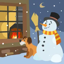 Celebrate Valentine's Day with this Lovelorn Snowman in our Special Bonus Episode-Storytelling Podcast for Kids-The Snowman:Bonus