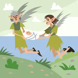 Discover How a Brave Lass Outwits Two Wicked Fairies-Storytelling Podcast for Kids-The Stolen Bairn:E202
