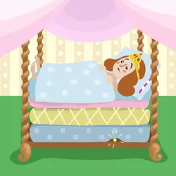 Discover How to Prove You're a Princess in this fun Fairytale - Storytelling Podcast for Kids - The Princess and the Pea:E104