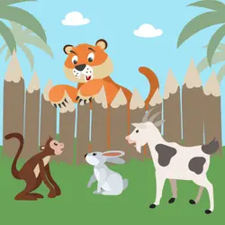 Learn How this Tiger Gets a Taste of His Own Medicine in this Fun Folktale-Storytelling Podcast for Kids-How the Tiger Got Its Stripes:E139