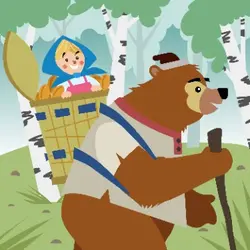 Masha and the Bear-Storytelling Podcast for Kids:E253