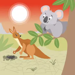 Meet A Lazy Trickster, Koala, in this Fun Australian Folktale -Kids Stories Podcast -Why Koala Has A Stumpy Tail:E124
