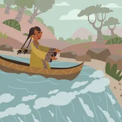 Sacred Waterfall-Storytelling Podcast for Kids:E352