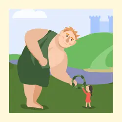 Spread Christmas Kindness with this Scottish Tale- Storytelling Podcast for Kids - The Giant King:E60