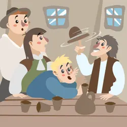 Teach Kids the Meaning of the Word, Gullible, in this Fun Belgian Folktale-Storytelling Podcast for Kids,-The Magic Cap:E179