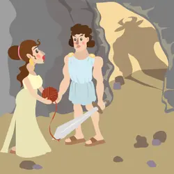 Theseus and the Minotaur-Storytelling Podcast-Encore Episode