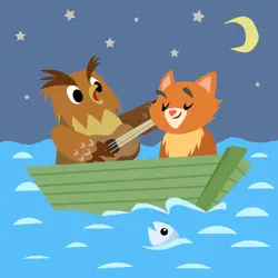 Two Nonsense Poems to Make You Chuckle-Storytelling Podcast for Kids-The Owl and the Pussy Cat and The Duck and the Kangaroo:E201