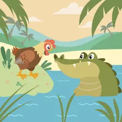 Why Crocodile Doesn't Eat Hen-Storytelling Podcast-E:245