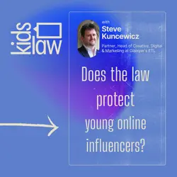 Does the law protect young online influencers?