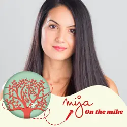 Mija on the mike with: Jacqueline Pereda