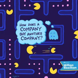 How does a company buy another company?