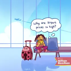 Why does everything cost more at airports?