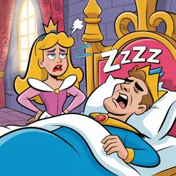 The Sleeping Beauty Who Wouldn't Wake Up 👑😴