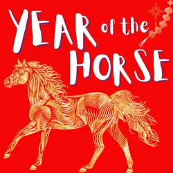 Kid News This Month:   Year of horse, mushroom traders, ancient graffiti, fiery horses, nosey dogs
