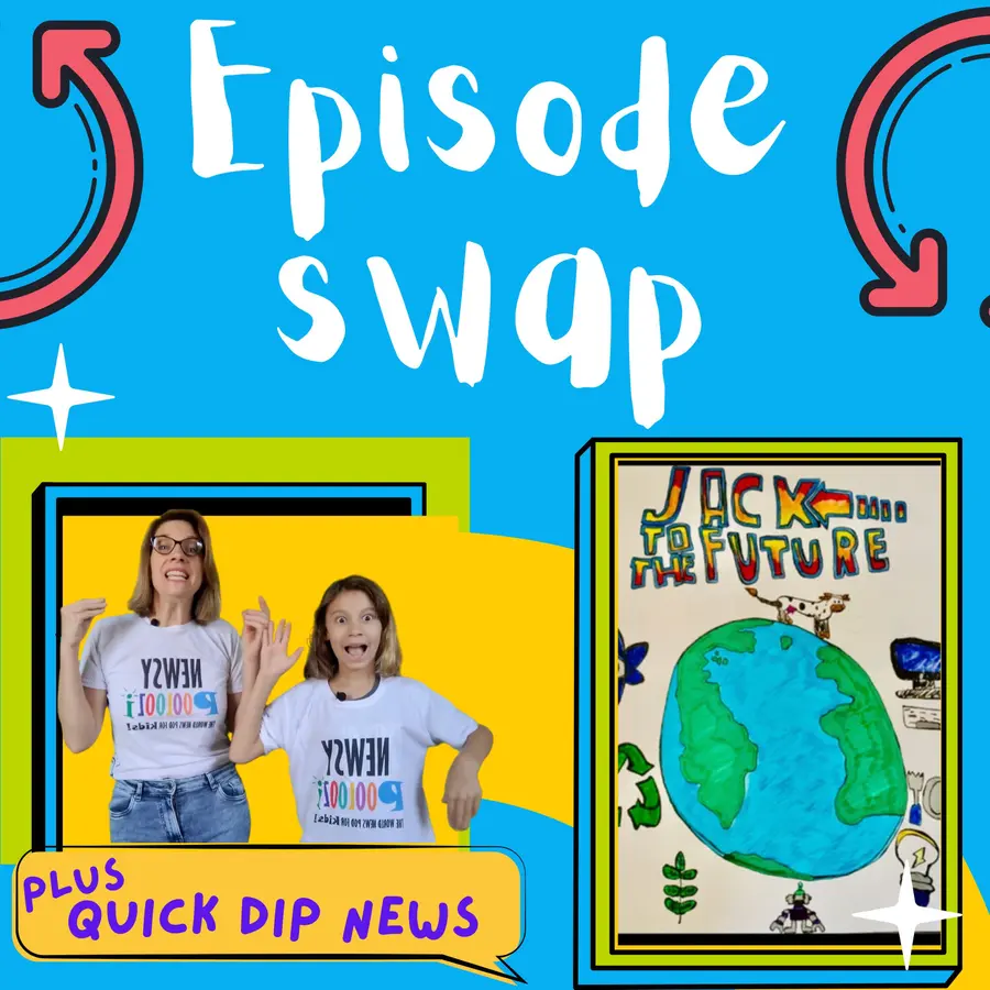 Newsy Pooloozi - The News Pod for Kids