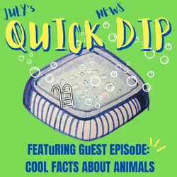 "Quick Dip" of world news plus guest episode