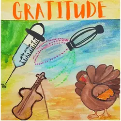 Thankful for vaccines, violins and the super squid bot, plus India’s excess sugar and US Thanksgiving