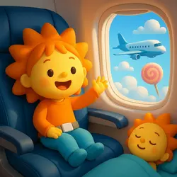 First Time on the Airplane丨Sunnie's Music Story🎶