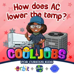 How does AC lower the temperature?