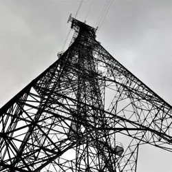 153 Freezing January rain under Britain’s highest pylon (sleep safe)