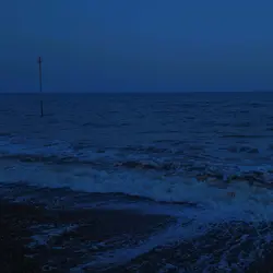 201 Out on Cooden Beach at night (part 2 - night breakers on shingle) *sleep safe*