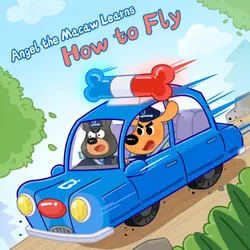 Angel the Macaw Learns How to Fly (P2)丨Safety Sheriff Labrador👮