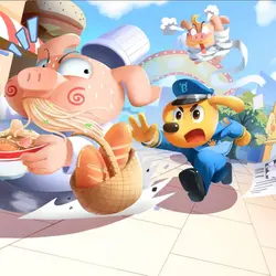 Munchy Fulbelly's Insatiable Appetite (P3)🤤丨Safety Sheriff Labrador👮