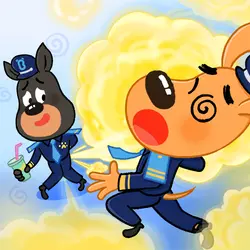 Rainbow Island Turned into Fart Island！P4丨Safety Sheriff Labrador👮