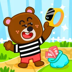 Safety Sheriff Labrador👮: Bear’s Robbery🐻