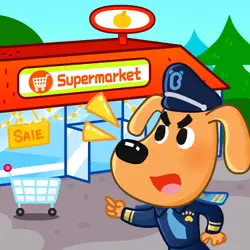Safety Sheriff Labrador👮: Punctual Robbers🧛