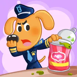 Safety Sheriff Labrador👮: Suspicious Canned Food🥫