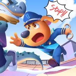 【Special】A Major Robbery on Oinky Street P1丨Safety Sheriff Labrador👮