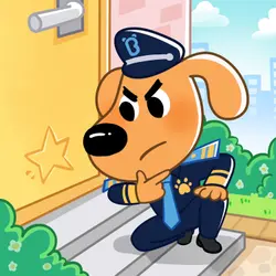 Surrender Now! Egg Thief (P1)🥚丨Safety Sheriff Labrador👮