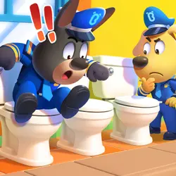 The Curious Missing Toilet Case P3丨Safety Sheriff Labrador👮