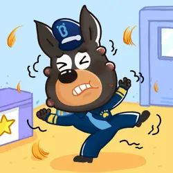 The Odd Itchy Skin Disease(P2)😵‍💫丨Safety Sheriff Labrador👮