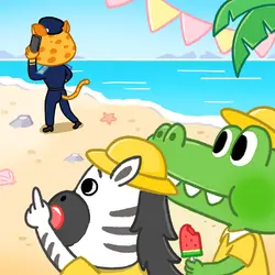 Where is Old Sheriff Spotty? P4丨Safety Sheriff Labrador👮