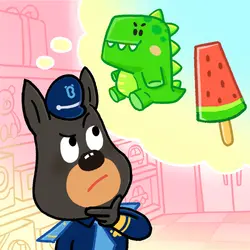 Who Took the Dinosaurs and Ice Cream? P5丨Safety Sheriff Labrador👮