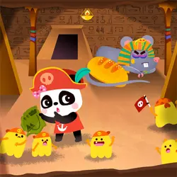 Pirate Miumiu's Giant Hamburger E4: Never Wake Pharaoh Mouselet🐁
