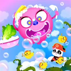Pirate Miumiu's Giant Hamburger E5: The Adventure against the Bathtub in the Sky🛁