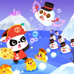 Pirate Miumiu's Giant Hamburger E6: Snow Soldiers and Bubble Wings❄