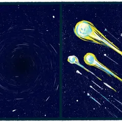 Black Holes vs. Meteors