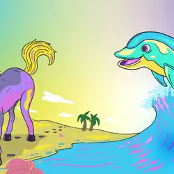 Horses vs. Dolphins