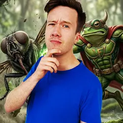 Super Frogs save the World from Giant Flies
