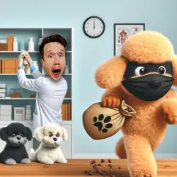 The Poodle who Robbed a Vet