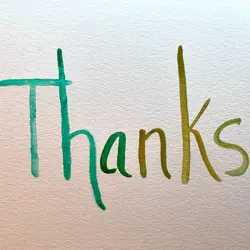 Giving Thanks!
