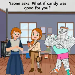 40. Naomi asks: What if candy were good for you?