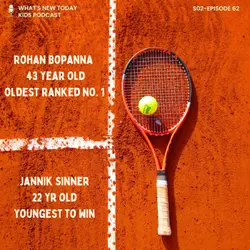S2 E62: Sports: Rohan Bopanna world's oldest No. 1 in Men's doubles; Sinner youngest ever to win an Australian open