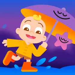 A Rainy Day with Boo the Rainboots, Cora the Raincoat and Ella the Umbrella